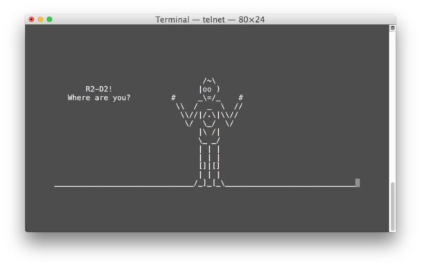 telnet for mac os high sierra